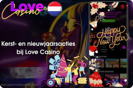 Love Casino Kerst Nieuwjaar promoties Nederland