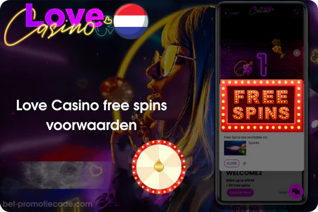 Love Casino gratis spins voorwaarden Nederland