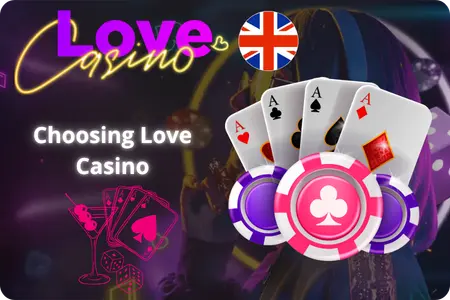 Love Casino Playing Cards And Chips