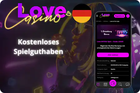 Love Casino Bonus Kostenloses Spielguthaben