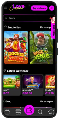 Love Casino Empfholen