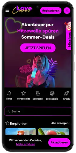 Love Casino Startseite