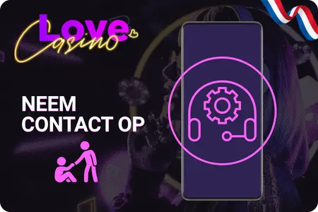 Contact opnemen met onze klantenservice LoveCasino